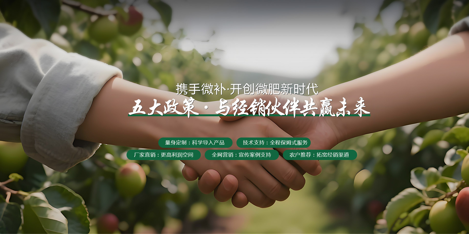攜手微補開創微肥新時代